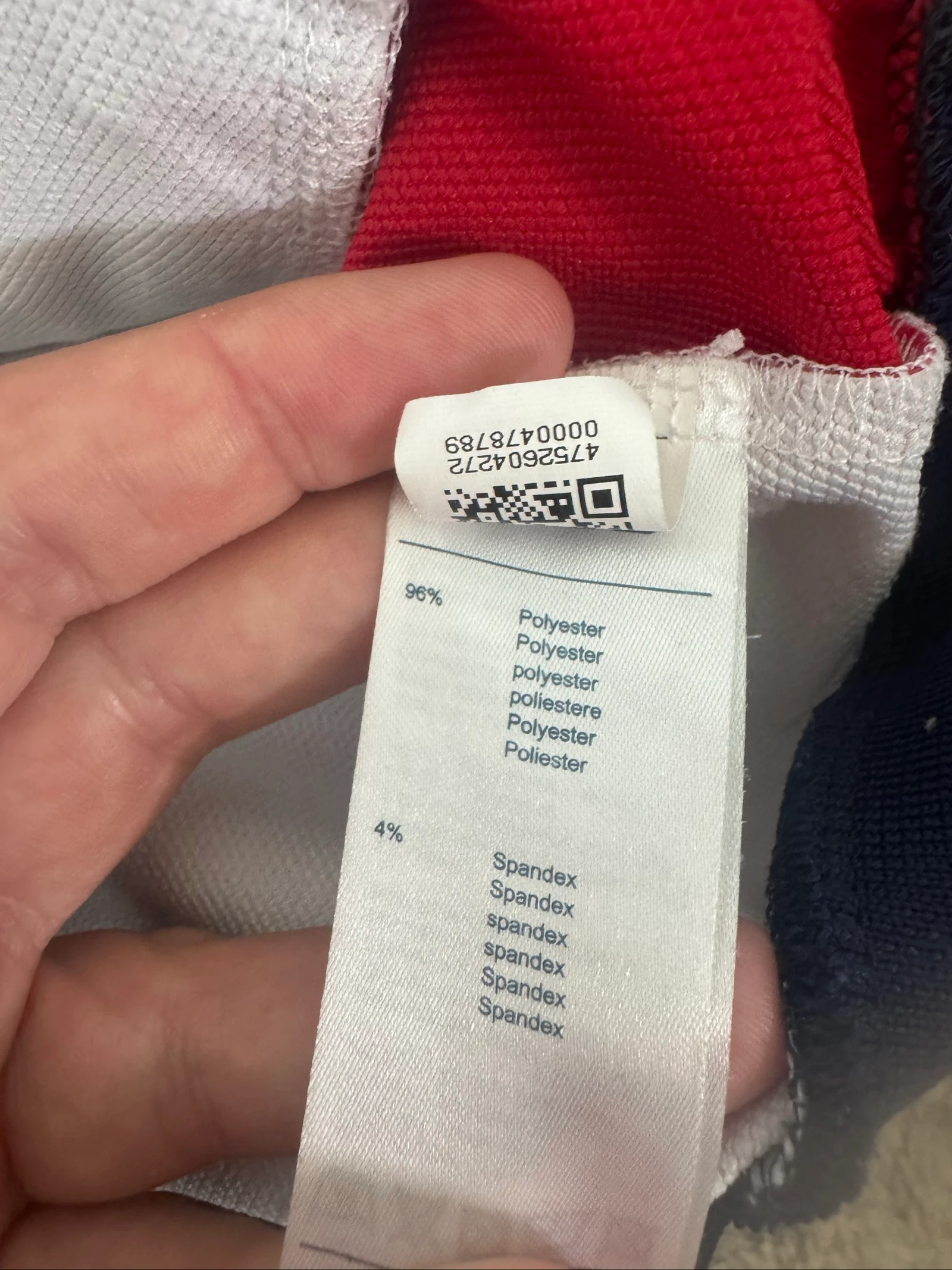 FILA Jaqueta de Treino com Zíper Branca Vermelha Azul Jaqueta Esportiva Y2K Retro Streetwear S – photo 5